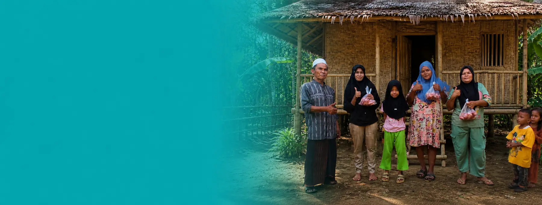 Qurban Berkah Tersalurkan untuk Pesantren dan Masyarakat Pedalaman