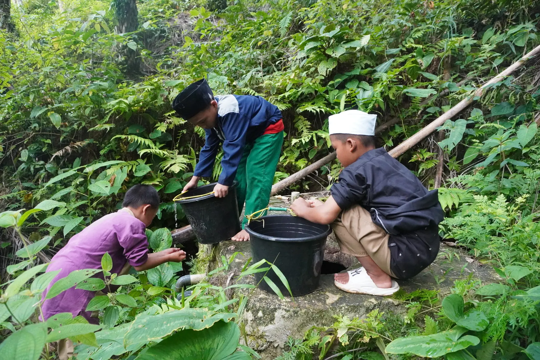 Sedekah Air Bersih, Sumur Bor, dan Tempat Wudhu 5