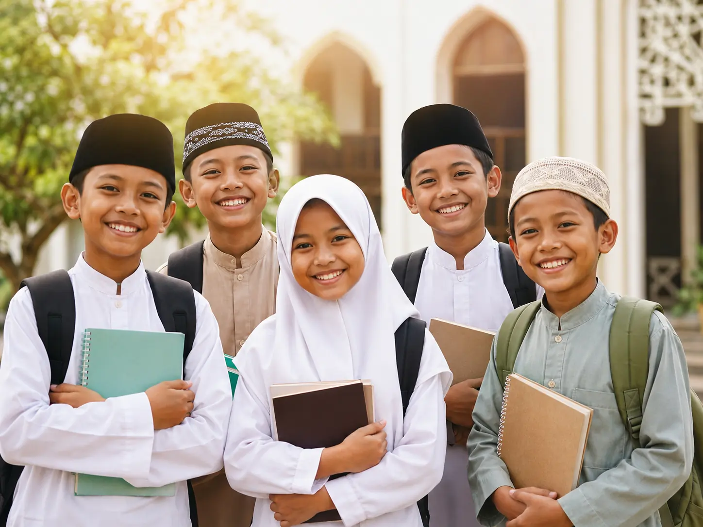 Santri belajar Al-Qur’an